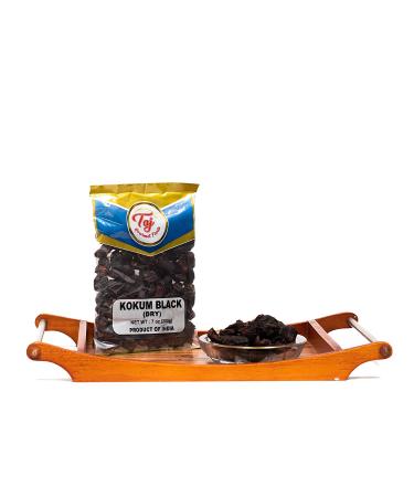 TAJ Premium Indian Black Kokum (Wild Mangosteen) - 7 Ounce Pack - Dried Fruit for Cooking and Beverages - Buy Online on SooperMarket.com