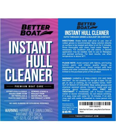 Pro Products Fiberglass Boat Hull Cleaner & Metal Stain Remover - 1 Gallon - Buy Online on SooperMarket.com