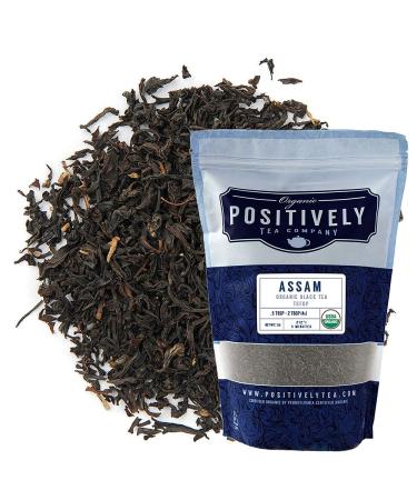 Organic Positively Tea Company, Assam TGFOP Black Tea, Loose Leaf, 16 Ounce Assam 1 Pound (Pack of 1)
