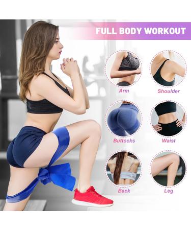 4-Set Fitness Straps & 2m Resistance Bands - Multi-Strength Tapes for Pilates Yoga & Rehabilitation - Ideal for Men & Women - Buy Online on SooperMarket.com