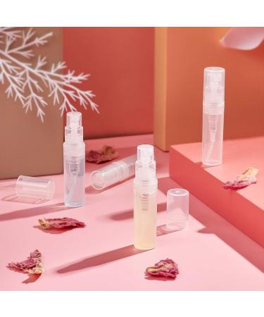 BENECREAT 80PCS Mini Spray Bottles - 2ml Clear Plastic Perfume Bottles with 6 Pipettes Funnels & Pumps for Travel - International Shipping Available - Buy Online on SooperMarket.com