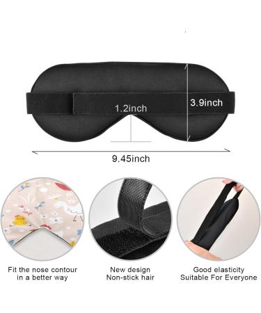 WELLDAY Farm Cute Roosters Sleep Mask - Soft Comfort Eye Shade Cover for Men Women - Buy Online on SooperMarket.com