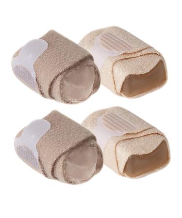 FOMIYES Valgus Nursing Clip Board Thumb Splints Finger Brace for Arthritis Big Toe Straightener Toe Wraps for Hammer Toe Care Tool Foot Splitter Toe Isolation Pad Sebs 4pcs