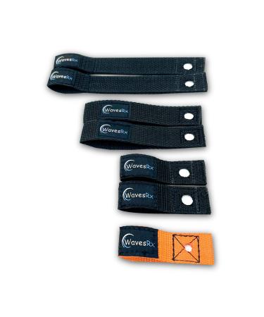 WAVESRX Soft Loops Jet Ski Cleats (7PK) | Quick & Secure Anchor Points for Docking Bumpers & Fenders, Anchoring Line & Bungee Dock Rope | A Must-Have Accessory for Your WaveRunner, Seadoo & Other PWC