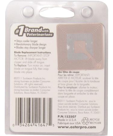 Oster 78919-066 Shaving Head #5 - 6.3 mm Skip Tooth | Optimal Hair Cutting Length for Precision - Buy Online on SooperMarket.com