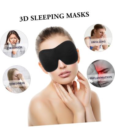 Buy Gatuida 21 Pcs 3D Silk Sleep Masks - Adjustable Night Eye Covers for Travel & Sleep | Comfortable Blindfolds & Satin Eye Shades - Buy Online on SooperMarket.com