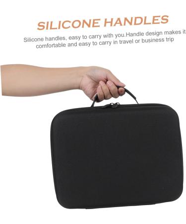 Baluue 2 Pcs Hair Dryer Storage Bag Hair Dryer Hard Case Travel Hair Dryer Travel Case Carrying Black Eva - Buy Online on SooperMarket.com
