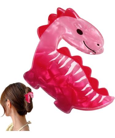 Toseky Dinosaur Hair Accessories | Dinosaur Nonslip Hair Clamps | Fashionable Creative Acrylic Hair Accessories For Toddler Kids Children Daily Use Diplodocus - Buy Online on SooperMarket.com