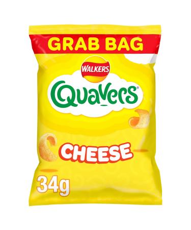 Walkers Quavers Cheese Snacks 34 g
