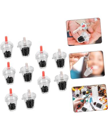 Anneome 1 Set Mini Pearl Milk Tea Phone Accessories Key Chain Making Kit Pearl Tea Pendant Charm Decorate - Buy Online on SooperMarket.com