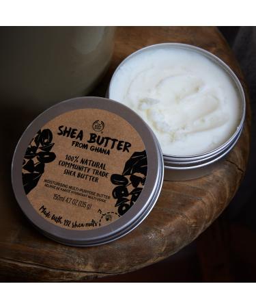The Body Shop 100% Natural Shea Butter - Nourishing Multi-Purpose Butter for Body, Hair, Face & Lips - Vegan - 5 oz - Buy Online on SooperMarket.com