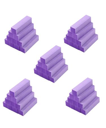 BLASHRD 50X Buffing Sanding Buffer Block Files Acrylic Pedicure Manicure Nail Art Tips (Color:)