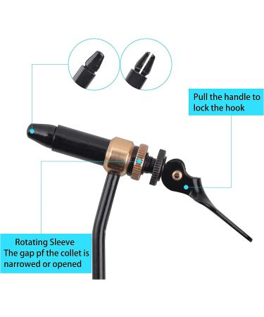 AGOOL Rotary Fly Tying Vise with Bench Clip - Metal Clamp Vise for Jigs and Teasers - Buy Online on SooperMarket.com