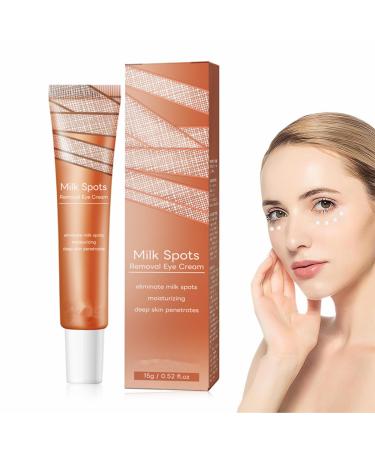 Milia Removal Eye Creams Milia Spots Removal Eye Cream Milia Remover Firming Anti Wrinkle Whitening Eye Cream Smooth Milia Eyes Cream Milia Spot Care Cream 15g