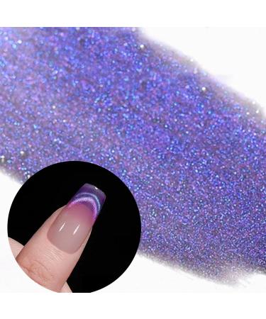 Holographic Nail Gel Double Glitter Effect Holographic Nail Polish for Nail Salon - Buy Online on SooperMarket.com