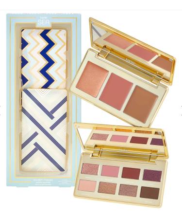 Tarte SEA Modern Mosaic Palette Wardrobe - Eyeshadow and Cream Cheek Makeup Palette - Highlighter Bronzer Blush