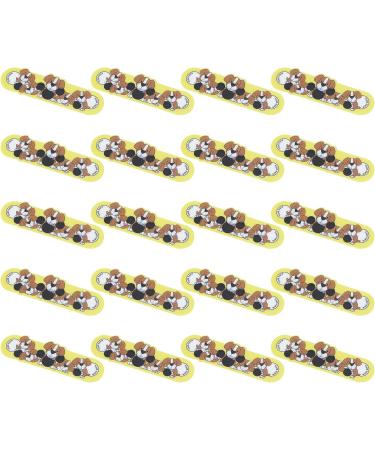 Kisangel Kid Stickers 140 pcs Liquid Indicator Strips for Forehead Fever - Yellow Brownx7pcs - Buy Online on SooperMarket.com