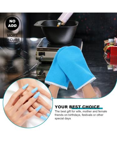 FOMIYES Lotion Gloves Heated Gloves 1 Pair Hand Mask Care Gloves Flannel Insulation Wax Film Gloves Moisturizing Hand Gloves - Buy Online on SooperMarket.com