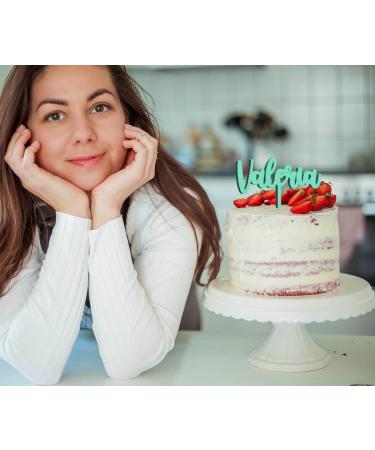 Custom Wooden & Acrylic Cake Toppers - High-Quality Engraving 10-25 cm - Perfect Cake Decoration - Buy Online on SooperMarket.com