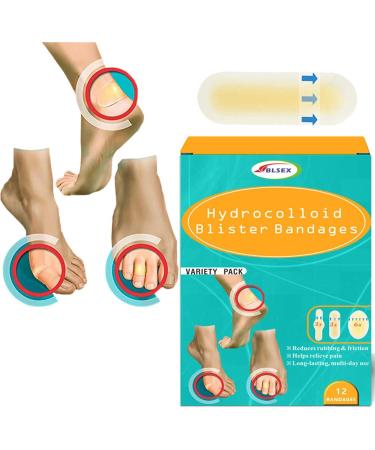 HEIMEABI Hydrocolloid Bandages - Waterproof Blister Pads for Heels, Acne Prevention & Skin Care - One Size - Buy Online on SooperMarket.com