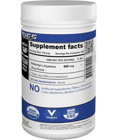 NAC (N-Acetyl L-Cysteine) Powder | Liver & Antioxidant Support (50Grams) - Buy Online on SooperMarket.com