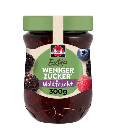 Schwartau Extra Less Sugar Forest Fruit sugar-reduced fruit spread 300g