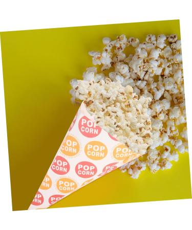 Didiseaon 250 Pcs Popcorn Bag Cardboard Popcorn Pink Candy Cotton Candy Cones Gift Bags Halloween Cone Bags Kids Snack Bag Popcorn Cone Bags Mini Candy Glass Child Paper Packing Bag - Buy Online on SooperMarket.com