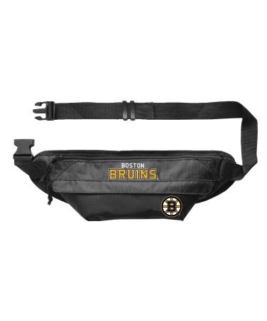 Littlearth unisex-adult NHL Boston Bruins Large Fanny Pack, Team Color, One Size