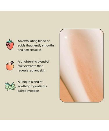 Buy Bubble Skincare Moon Walk Exfoliating Face Serum | Gentle Facial Exfoliator Pore Minimizer & Skin Tone Evener - 30ml - For All Skin Types - Buy Online on SooperMarket.com