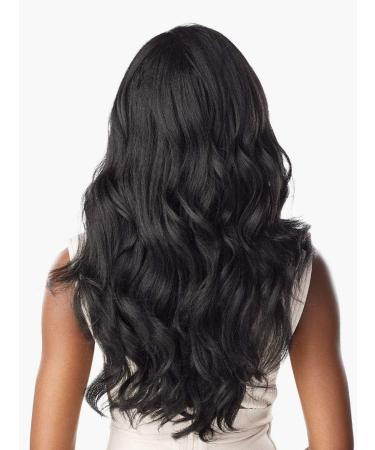 Sensationnel WHAT LACE 13x6 Wig - Cloud 9 Synthetic Hair Hand Tied Natural Preplucked Hairline Illusion Lace Frontal Lacewig | What Lace ADANNA (1B) - Buy Online on SooperMarket.com