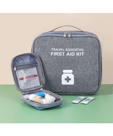 Zimohe 2PCs Waterproof Medication Bag - Large Capacity Medicine Storage for Home Auto Office Camping & Travel - Buy Online on SooperMarket.com