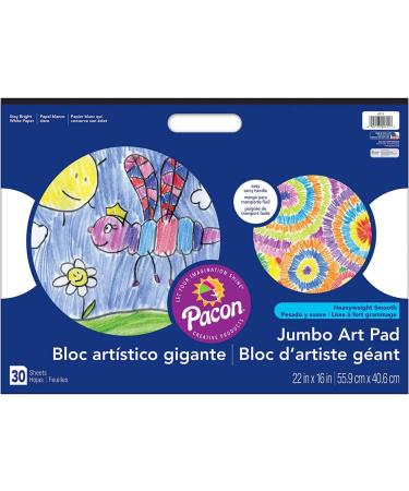 Prang Jumbo Art Pad White 22 x 16 - 30 Sheets (Pack of 3) - Buy Online on SooperMarket.com