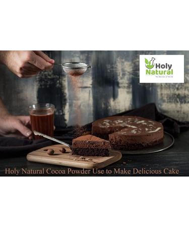AOZA Holy Natural 100% Pure Dutch Cocoa Powder for Drinking and Baking 250 gm - Buy Online on SooperMarket.com