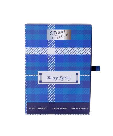 Clean-n-Fresh Fragrance Mist Body Spray for Men Each 3.4 Fl Oz/100 ML - Buy Online on SooperMarket.com