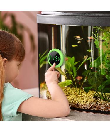 PAIZOO 5S LED Aquarium Thermometer - Energy-Saving Touch Screen Sensor for Fish Tanks - Buy Online on SooperMarket.com