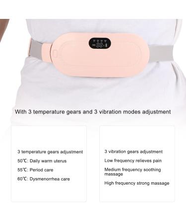 Buy Menstruation Heating Belt - 3-Temperature Vibration Massage & Fast Heat for Women - Buy Online on SooperMarket.com