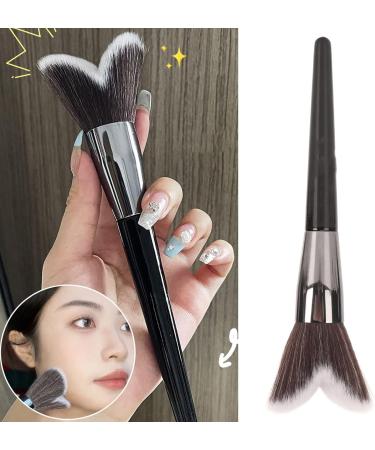 Make Up Brush Face Shading Brush Heart-shaped Perfect Fit Soft Hair Face Shading Brush - Buy Online on SooperMarket.com