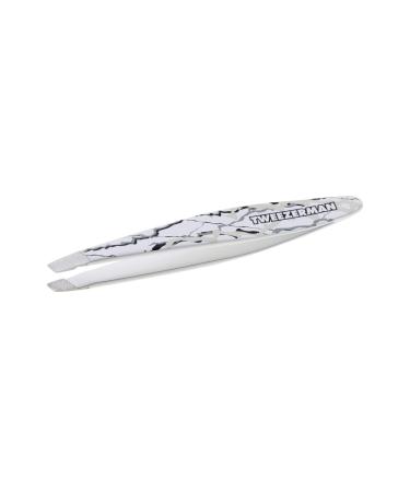 Tweezerman Mini Slant Tweezer Marble Pattern  0.5984 Ounce