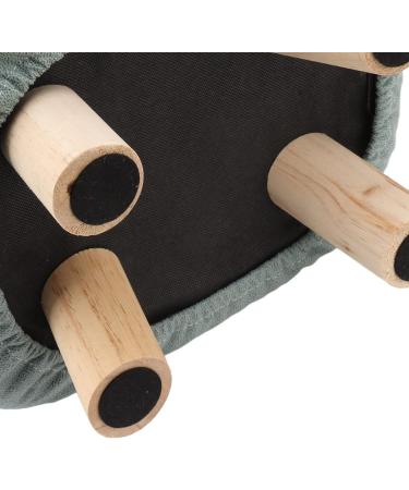 TOPINCN Giraffe Animal Shaped Footstool for Kids - Non-Slip Wooden Legs Blue - Buy Online on SooperMarket.com