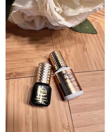 Pro Eyelash Extension Glue - 0.3 Sec Drying 5ml Golden Palm Tree Lash Adhesive for Professionals - Buy Online on SooperMarket.com