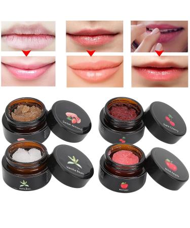 Revitalize Your Lips: Nourishing Lip Peeling Tool - 20g x 4PCs for Dead Skin Removal - Buy Online on SooperMarket.com