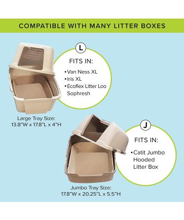 Kitty Sift Disposable Sifting Litter Box & Liners - Large - 6 Piece Set - Buy Online on SooperMarket.com