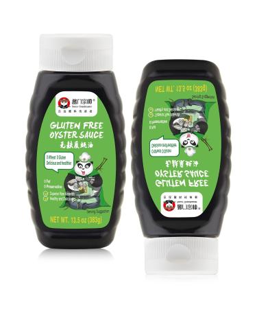 Premium Oysters Sauce 70% Gluten-Free, Rich Umami Flavor - 27 Fl Oz (Pack of 2) | Sauce Grandmaster - Buy Online on SooperMarket.com