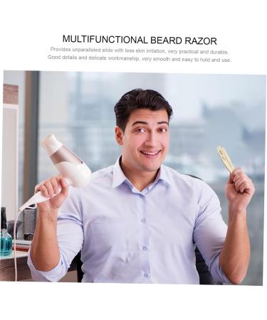 Angoily 3 pcs Men's Beard Trimmer & Razor Set | Hair Clipper for Precise Shaving & Grooming | Ideal for International Shipping - Buy Online on SooperMarket.com