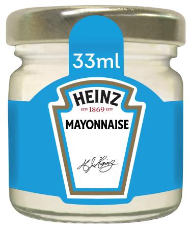 Heinz Mayonnaise The original in jars 80 x 33 ml