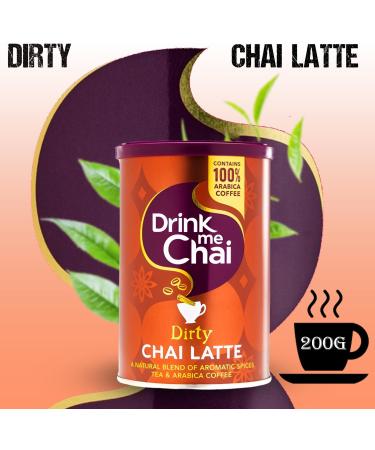 Drink Me Tea Pick N Mix - Choose From 4 Flavours | Spiced Vanilla Dirty Vegan Chai Latte | Pack of 2 x 250g- Perfect Tea Gift Set for Tea Lovers - Buy Online on SooperMarket.com
