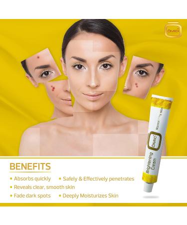 OMIC Skin Brightening Cream - 1.7 Fl oz - Reduce Pigmentations & Brown Spots with Alpha Arbutin - Buy Online on SooperMarket.com