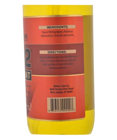 C22 Adhesive Solvent 12oz Spray Cleaner for Wigs - Oil-Based Glue Removal - Buy Online on SooperMarket.com