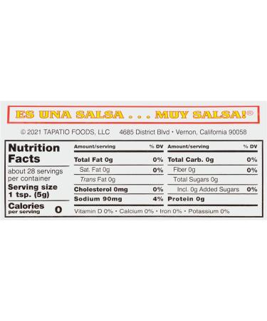 Tapatio Salsa Picante Hot Sauce 148 ml - Buy Online on SooperMarket.com