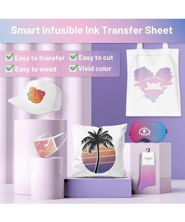 KASYU Smart Infusible Ink Transfer Sheets - 12 Sheets Gradient Color Sublimation Paper for Cricut Mug Press - Buy Online on SooperMarket.com